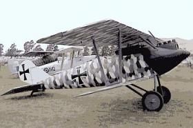 Fokker D.III истребитель, разведчик Фоккер D.III