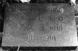 Надгробный камень на могиле Ганса Бетге в Берлине