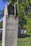 Памятник на могиле Ганса-Иоахима Буддекке.