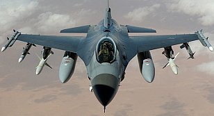 F-16 истребитель