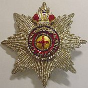 Звезда с короной к ордену Святой Анны